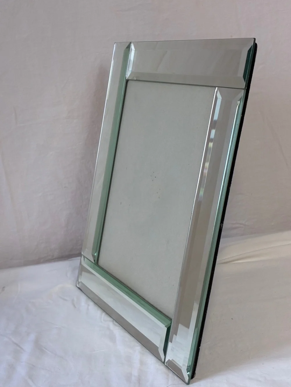 Elegant Rectangular mirrored Picture Frame 13x11